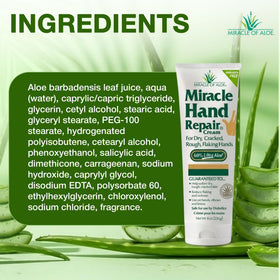 Miracle Foot Repair Cream tube with 1 oz size and logo