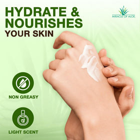 Knees and elbows treated with Miracle Hand Repair for smoother skin