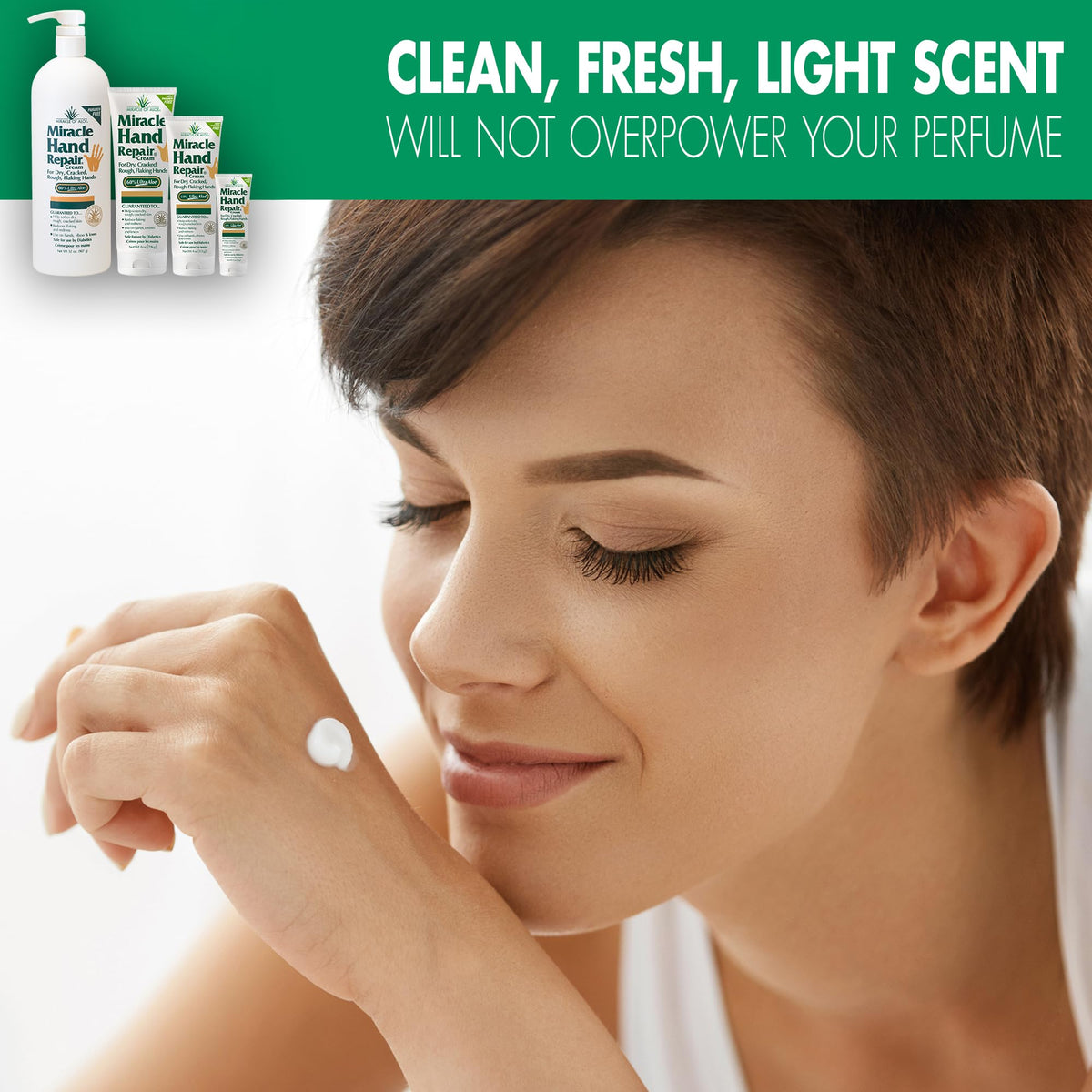 Miracle of Aloe overnight hand treatment helps repair while you sleep