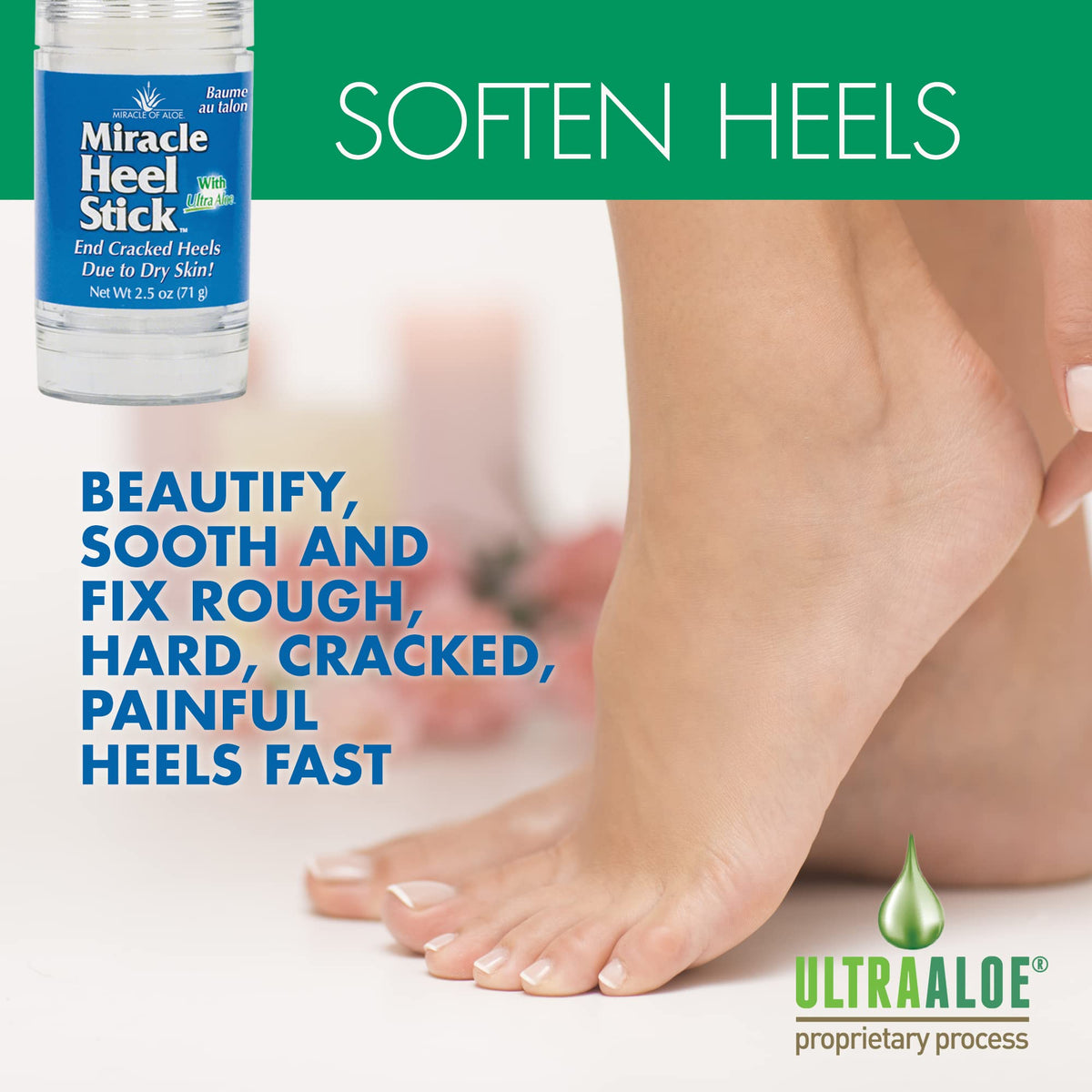 Miracle of Aloe blend with shea and cocoa butter for deep moisturization.