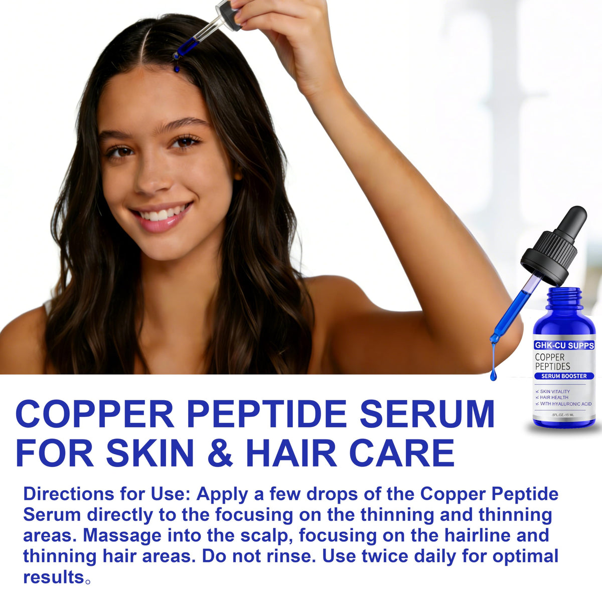 Miracle Official GHK-Cu Serum packaging highlights vegan, cruelty-free formula.