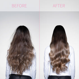 Miracles By Milagros deep-conditioning UV protection shield on hair