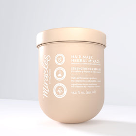 Miracles By Milagros Herbal Miracle Repair Hair Mask bottle for deep hydration and restoration