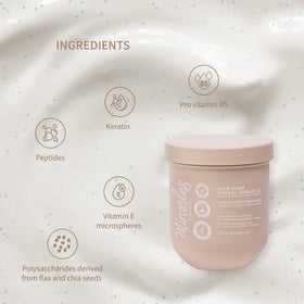 Miracles By Milagros Herbal Miracle Repair Hair Mask dispenser in action for easy use