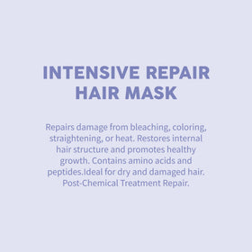 Hands applying Miracles By Milagros mask to mid-lengths and ends for even coverage.