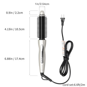 MIRACOMB cool touch tip and heat protection for safe, comfortable styling.