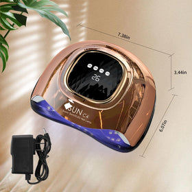MIRAGE LAYON UV nail lamp portable handle for easy transport.