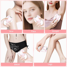 MIRAIWATIMO epilator head is washable for easy cleaning