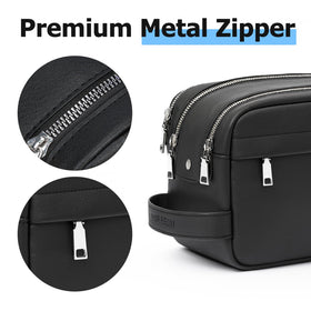 MIRASON bag with multiple pockets helps organize grooming items efficiently.