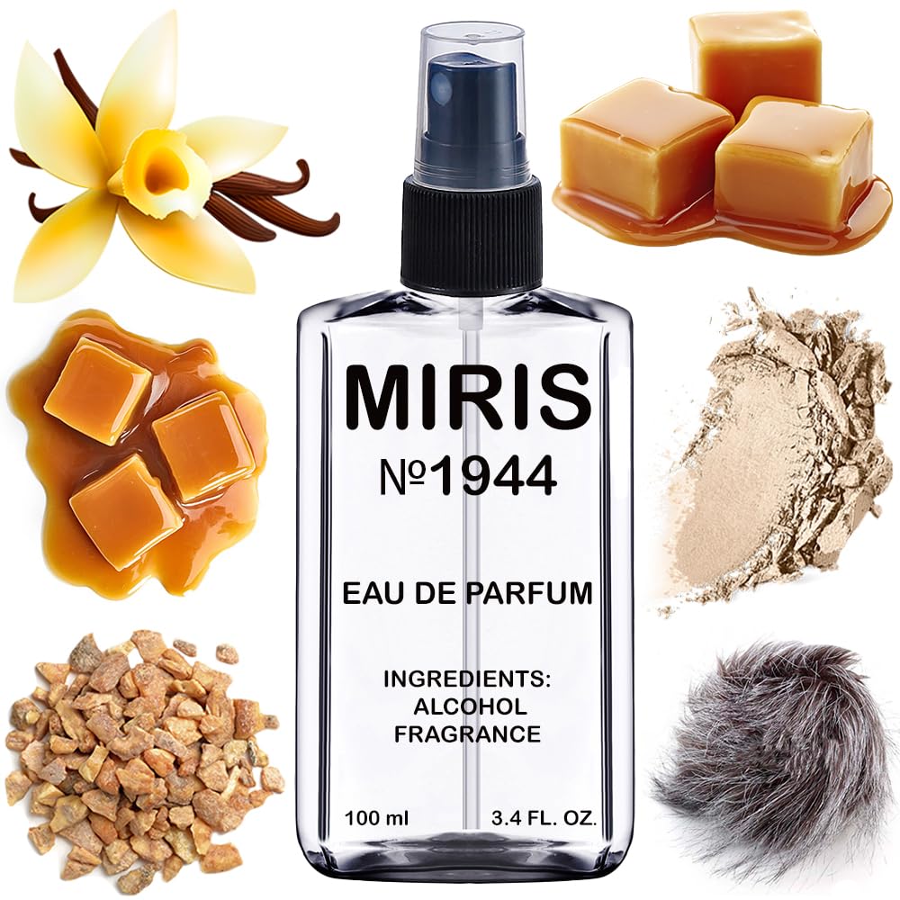 MIRIS No. 1944 bottle on display, elegant scent for confident daytime wear