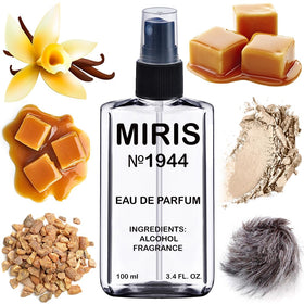 MIRIS No. 1944 bottle on display, elegant scent for confident daytime wear