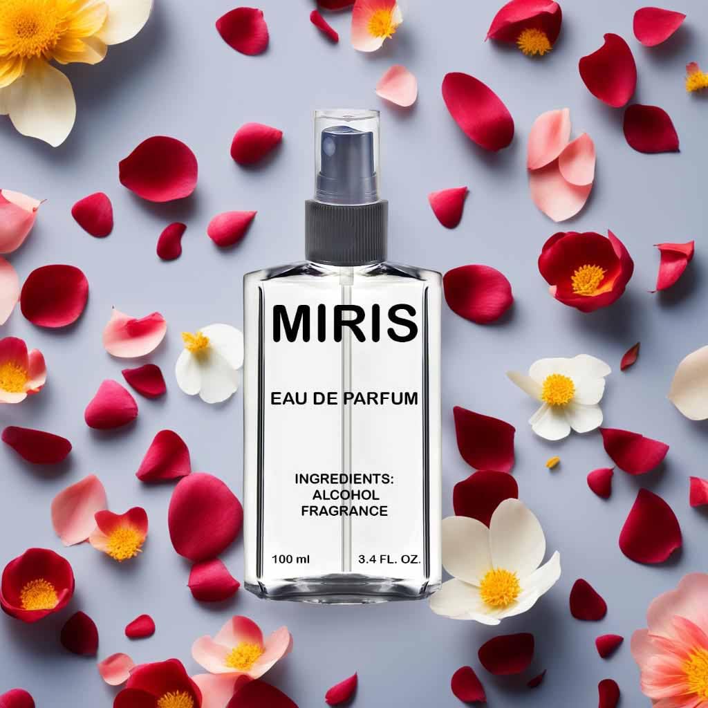 MIRIS Pheromone Women premium oils hint at high-quality ingredients.