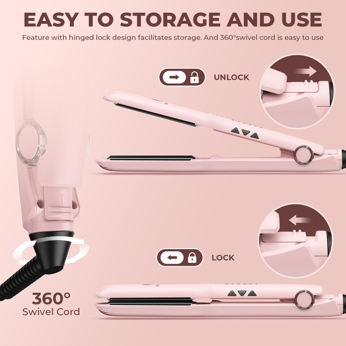 MiroPure auto shut-off design provides peace of mind after styling.
