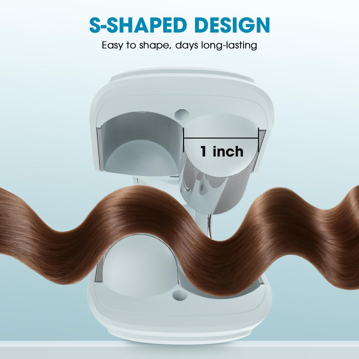 MiroPure heat-resistant top protects skin and surfaces during use.