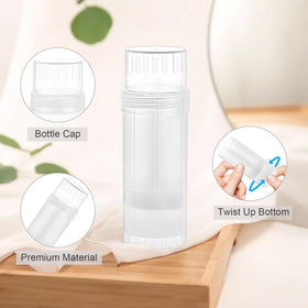 Mirrline translucent deodorant holder showing contents at a glance