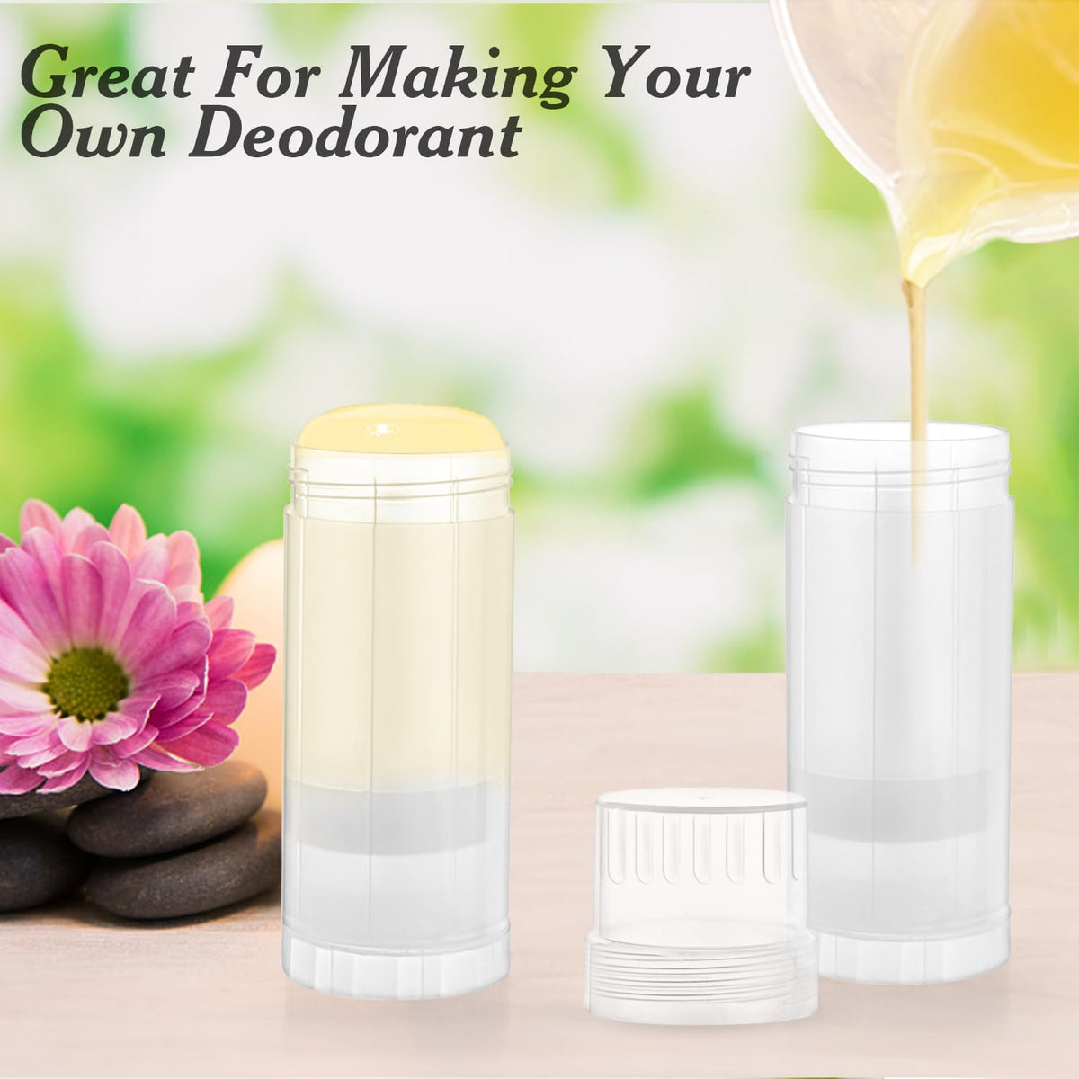 Mirrline travel-size deodorant tubes ideal for trips and camping