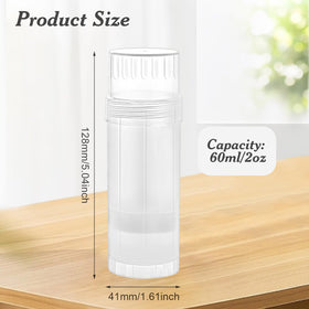 Mirrline twist-up deodorant container for precise, mess-free application