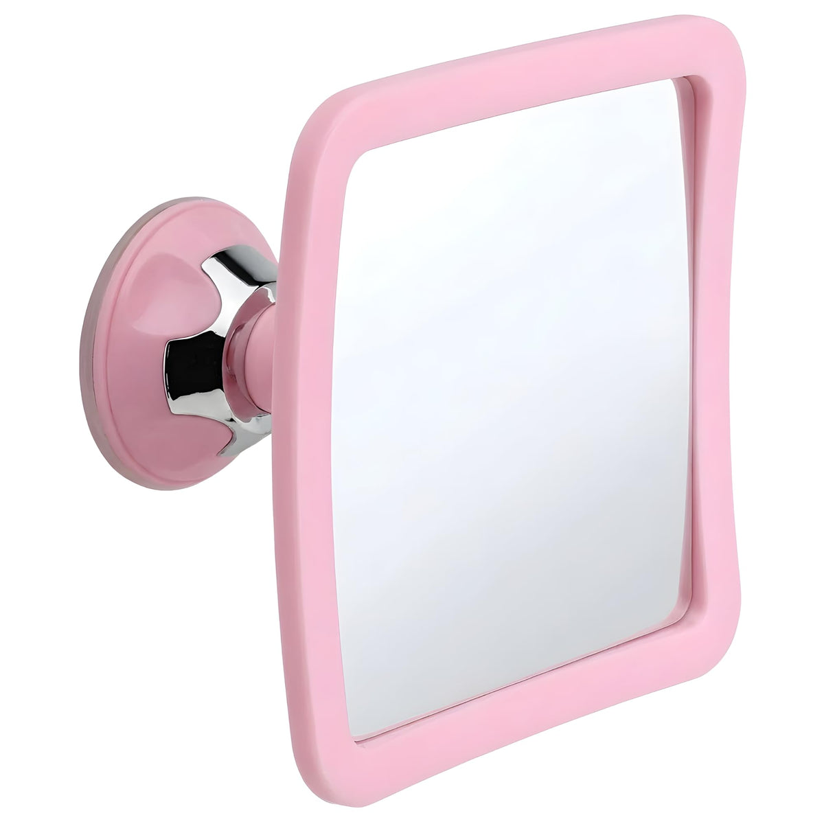 MIRRORVANA fogless shower mirror with clear visibility during warm showers for skincare