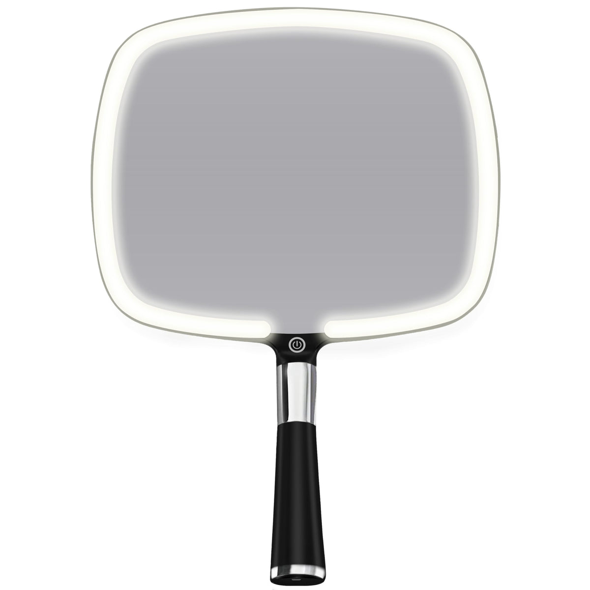 MIRRORVANA Lighted Travel Mirror with stand for hands-free makeup on the go