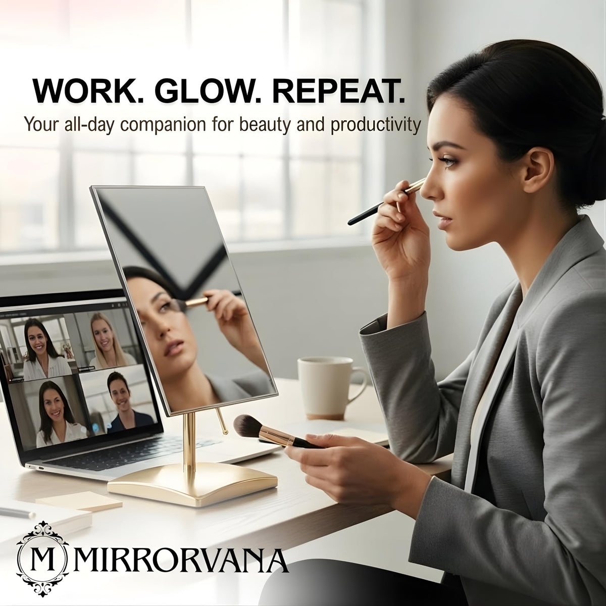 MIRRORVANA gift-ready packaging in a pristine white box