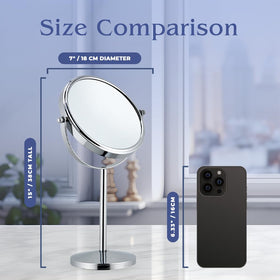 Mirrorvana vanity or bathroom countertop setup for easy grooming