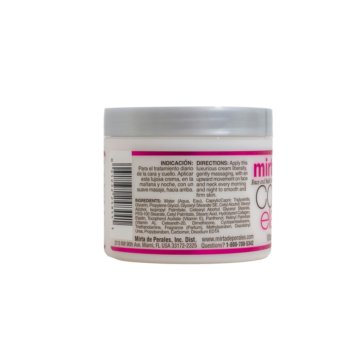 Neck application demonstrates use on face and neck for a smoother look.