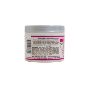 Neck application demonstrates use on face and neck for a smoother look.