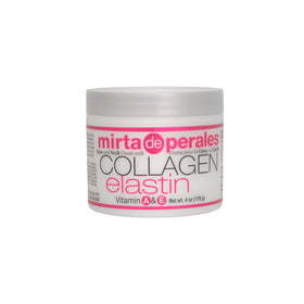Mirta De Perales Collagen Elastin Face Cream bottle delivering deep hydration for daily care.