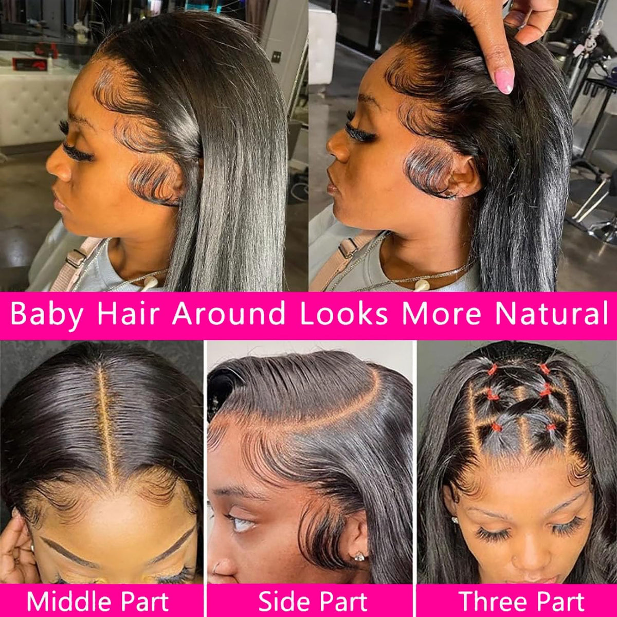 MIRTHFUL dye and restyle friendly wig for versatile looks