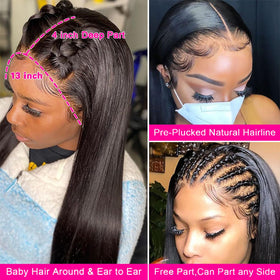 MIRTHFUL hairline detail with baby hairs for realistic look