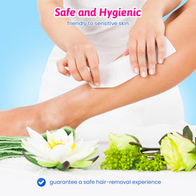 Reusable MIRUCOO spatula included for hygienic waxing sessions