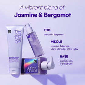 Mise En Scene Perfect Magic Straight Serum hair-shine after use.