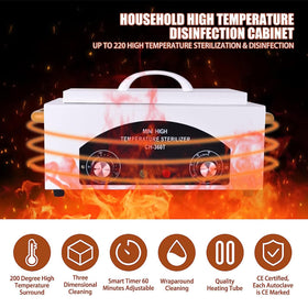Misforu high-temp box handle close-up features comfortable beech wood grip.