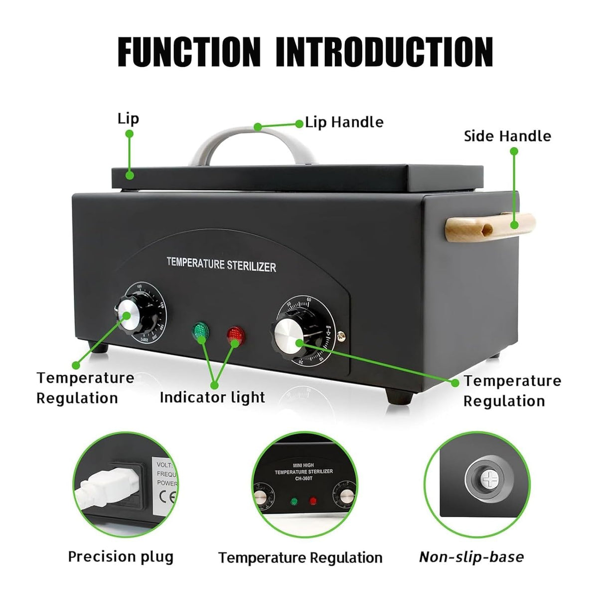 Misforu salon-use setup demonstrates large capacity for multiple metal tools.