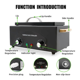 Misforu salon-use setup demonstrates large capacity for multiple metal tools.