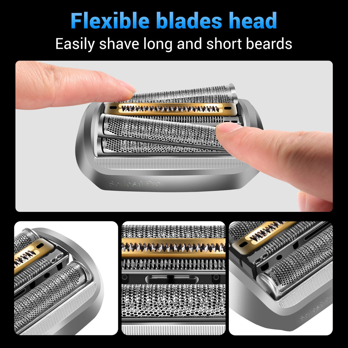 MISHAVE 94M head reinforced polymer frame supports durable, stable performance.