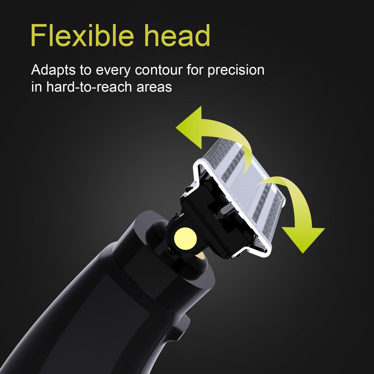 MISHAVE OneBlade kit contents with brush and combs for easy maintenance