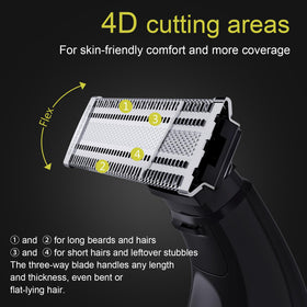 MISHAVE OneBlade head is washable for easy cleaning