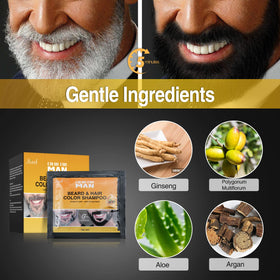 MISICH included gloves for clean, even beard color application.
