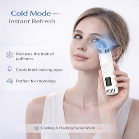 MISIMWE adjustable temperature massager with cooling and warming options.