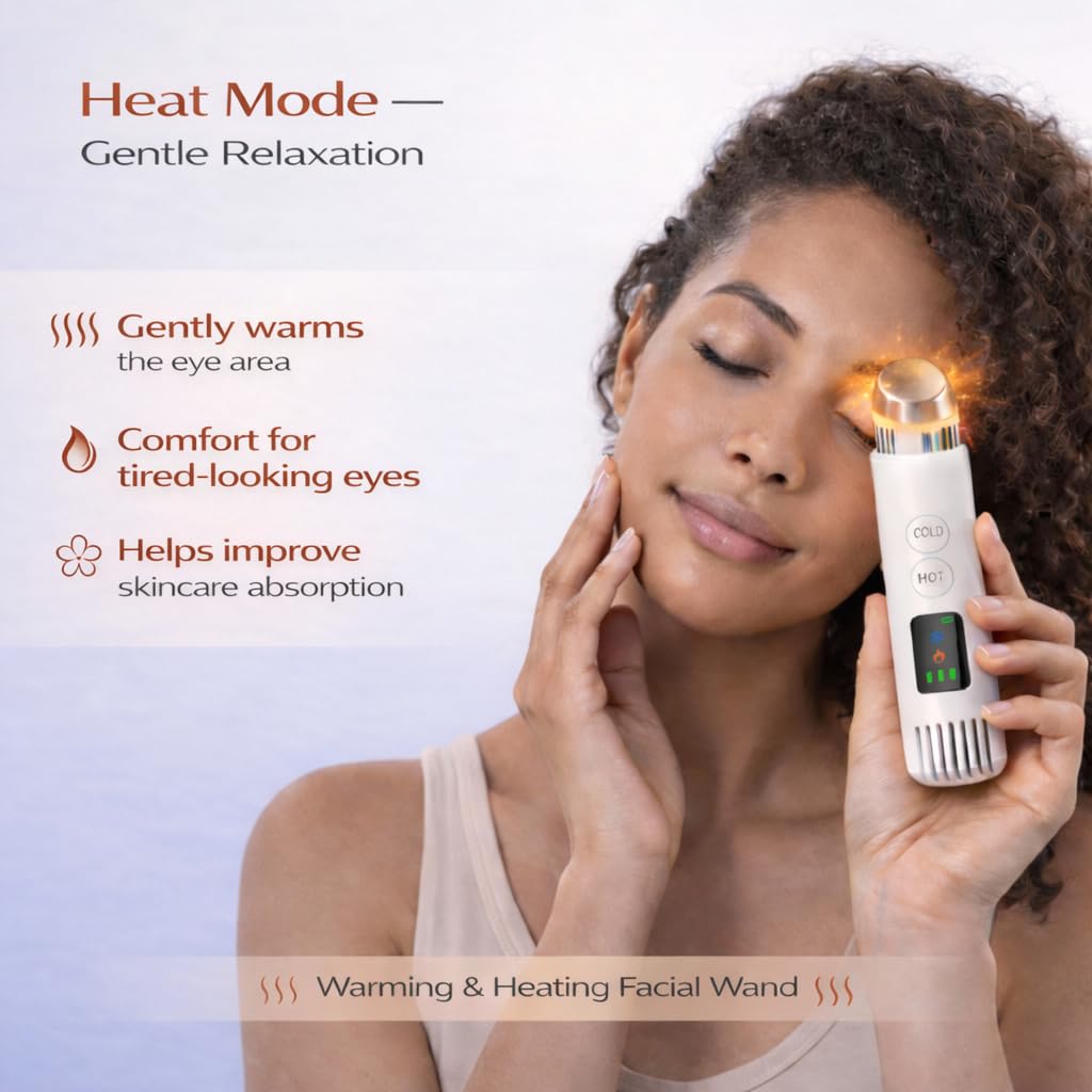MISIMWE cooling mode provides a refreshing touch to the face.