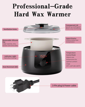 Total home or salon setup for salon-grade waxing at home