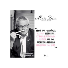 Miss Dior Blooming Bouquet EDT lifestyle shot showcasing confident, elegant wear for daytime events.