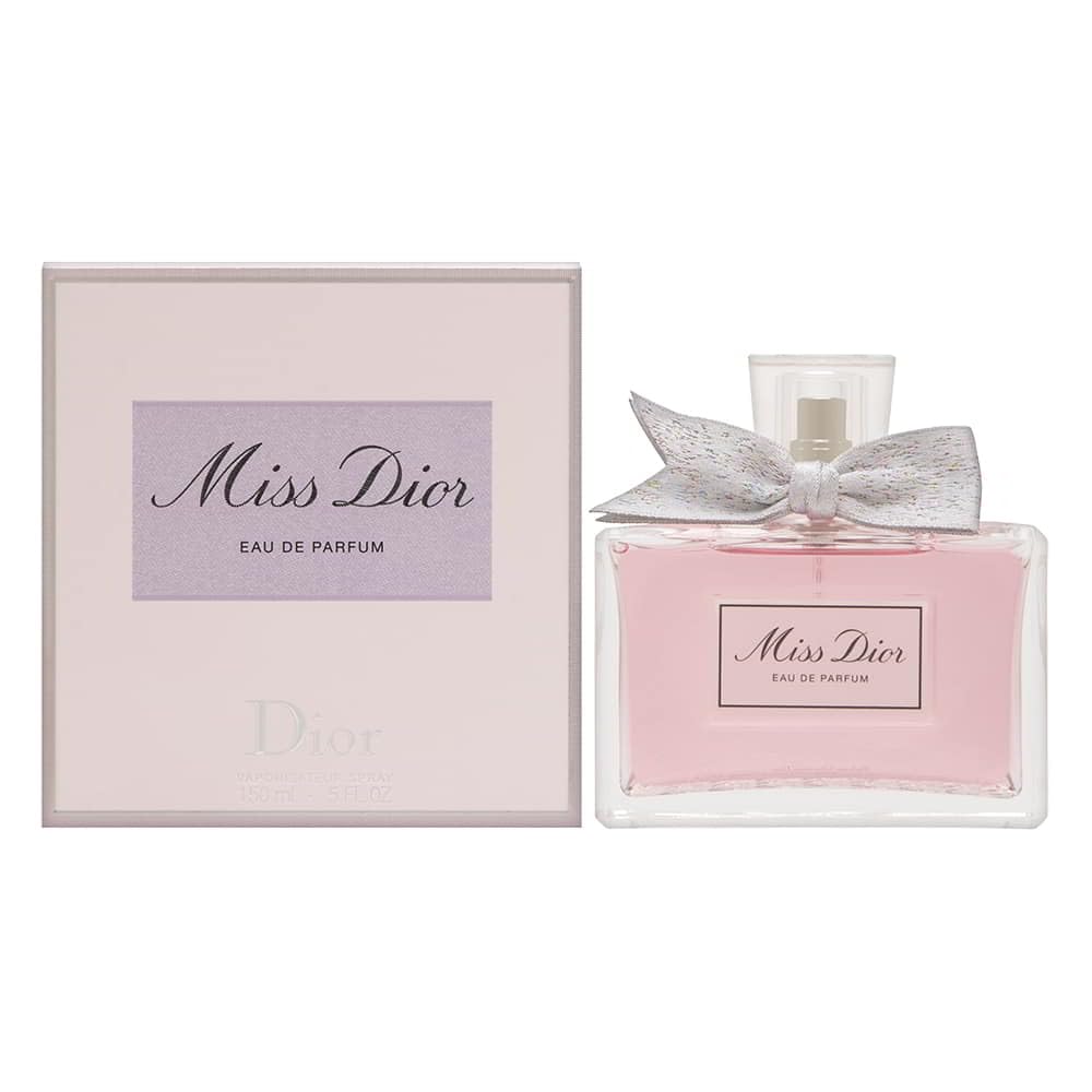 Miss Dior Eau de Parfum bottle showcasing a luminous floral scent for everyday elegance