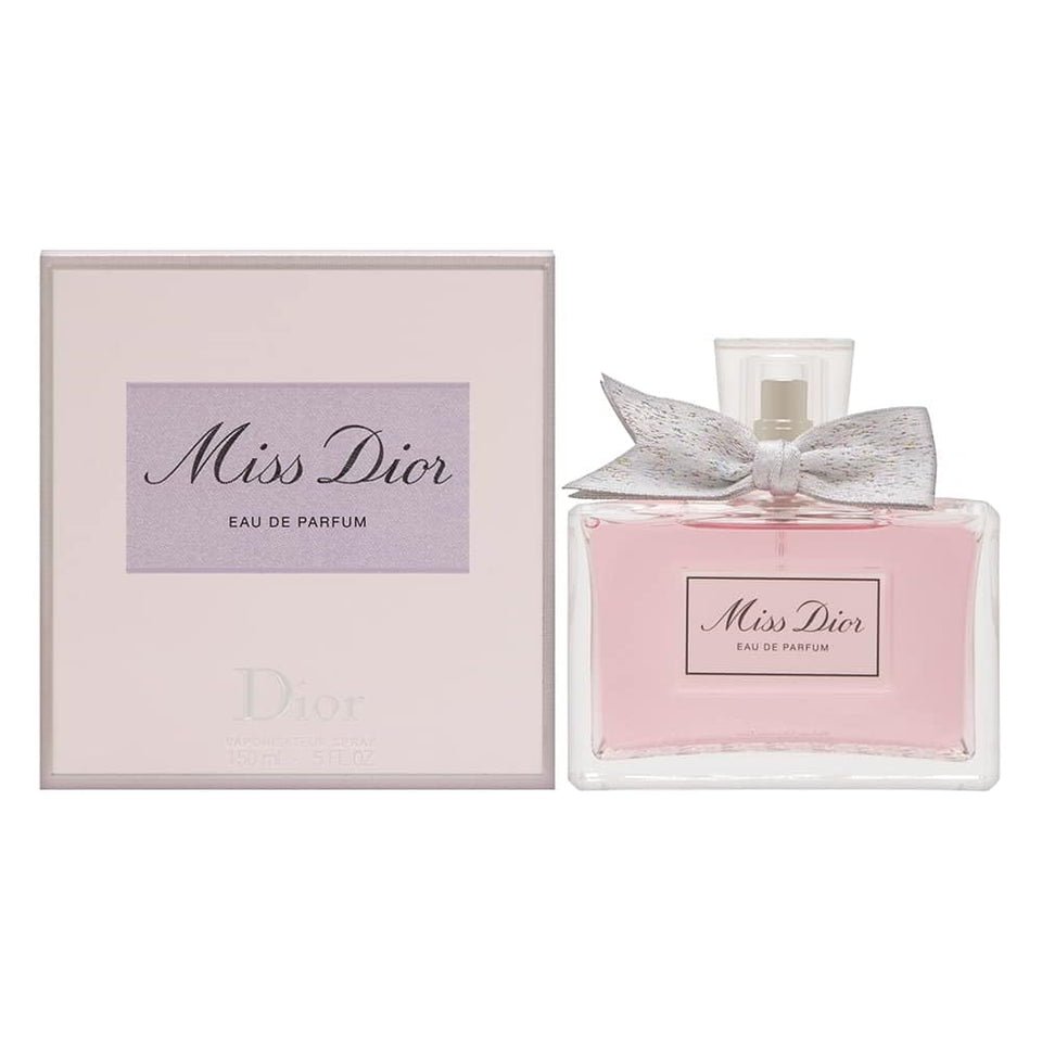 Miss Dior Eau de Parfum bottle showcasing a luminous floral scent for everyday elegance