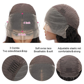 Miss Flower full frontal 13x4 lace space supports flexible styling