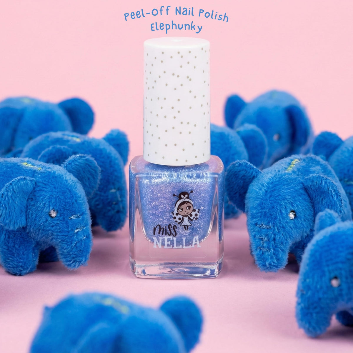 Miss Nella Frosty Fun glitter citrus polish for extra sparkle