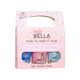 Miss Nella Frosty Fun soft pastel polish for quick playtime looks