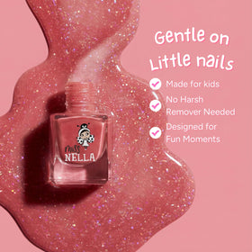 MISS NELLA three-pack Pink Glitter Attack offers versatile party color options.