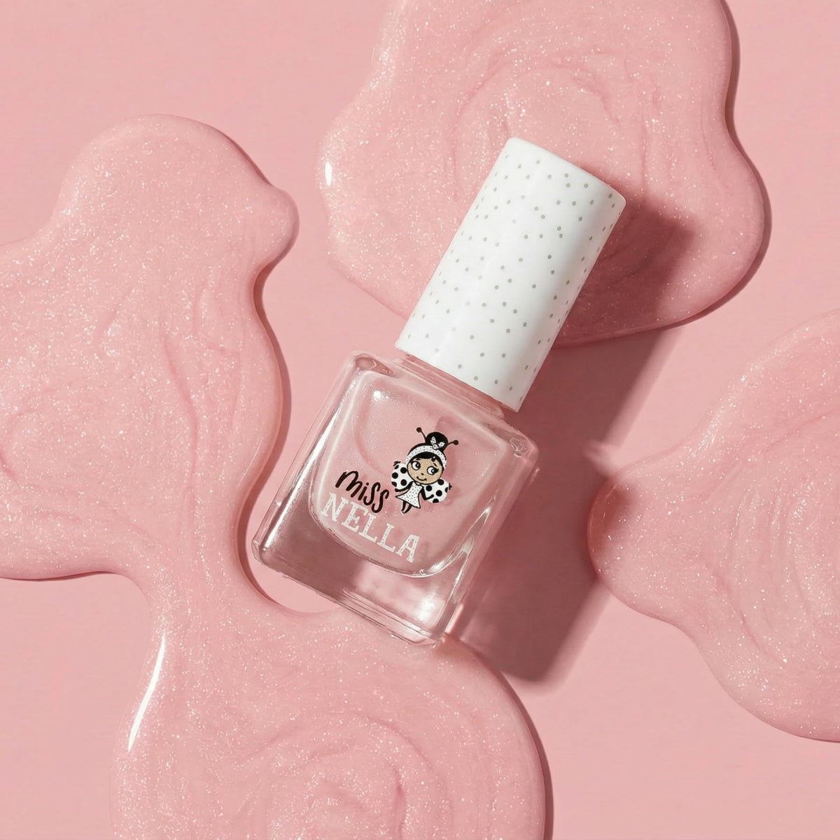 MISS NELLA Glittery Pink tone sparks imagination during pretend fashion shows.